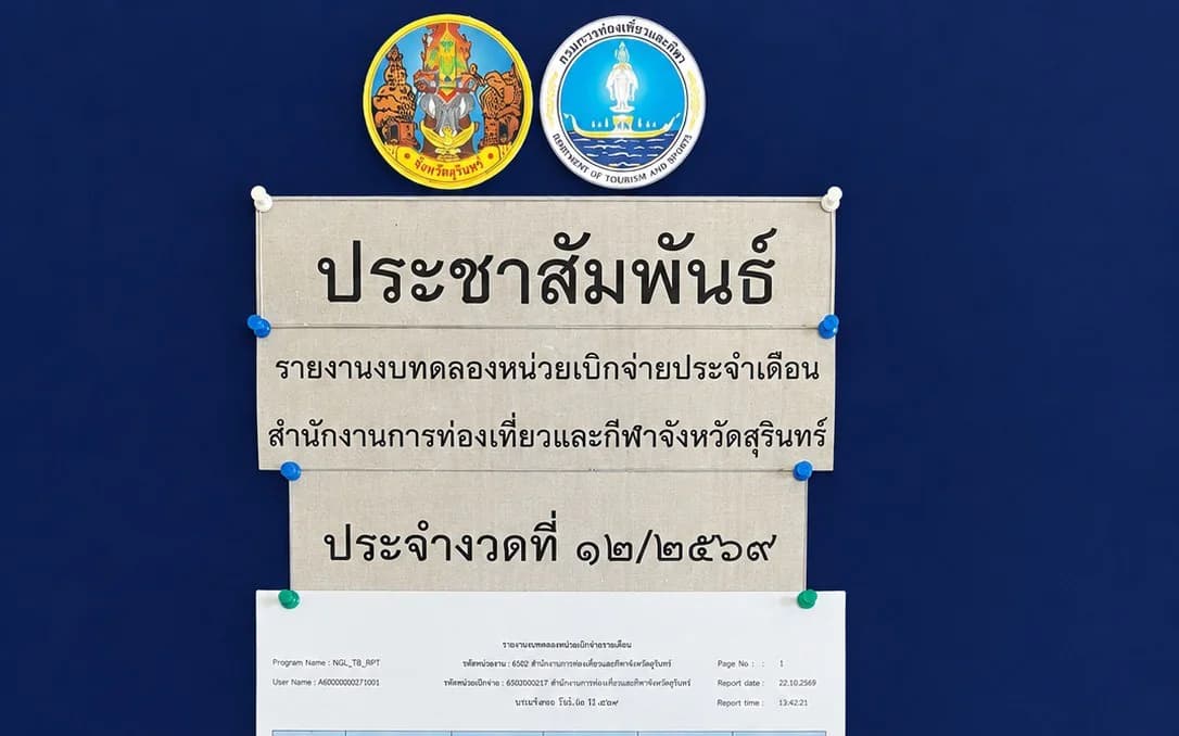 2.2 การแสดงรายละเอียดประกอบรายการบัญชีที่สำคัญของงบทดลองประจำเดือนกันยายน 2569